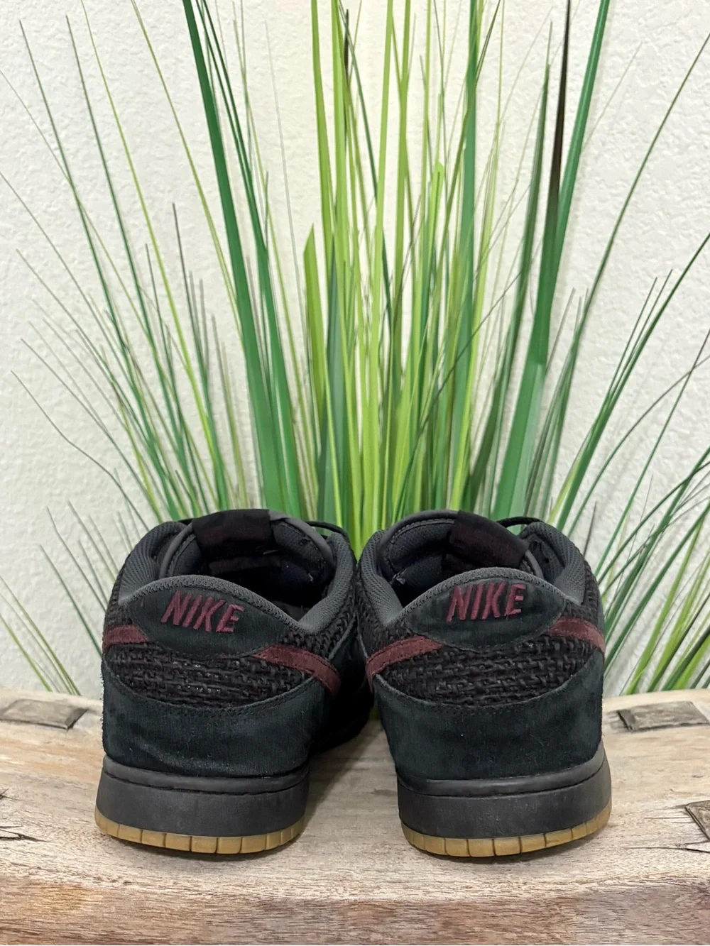 2007 Nike Dunk Low CL Black/Deep Burgundy Sneakers